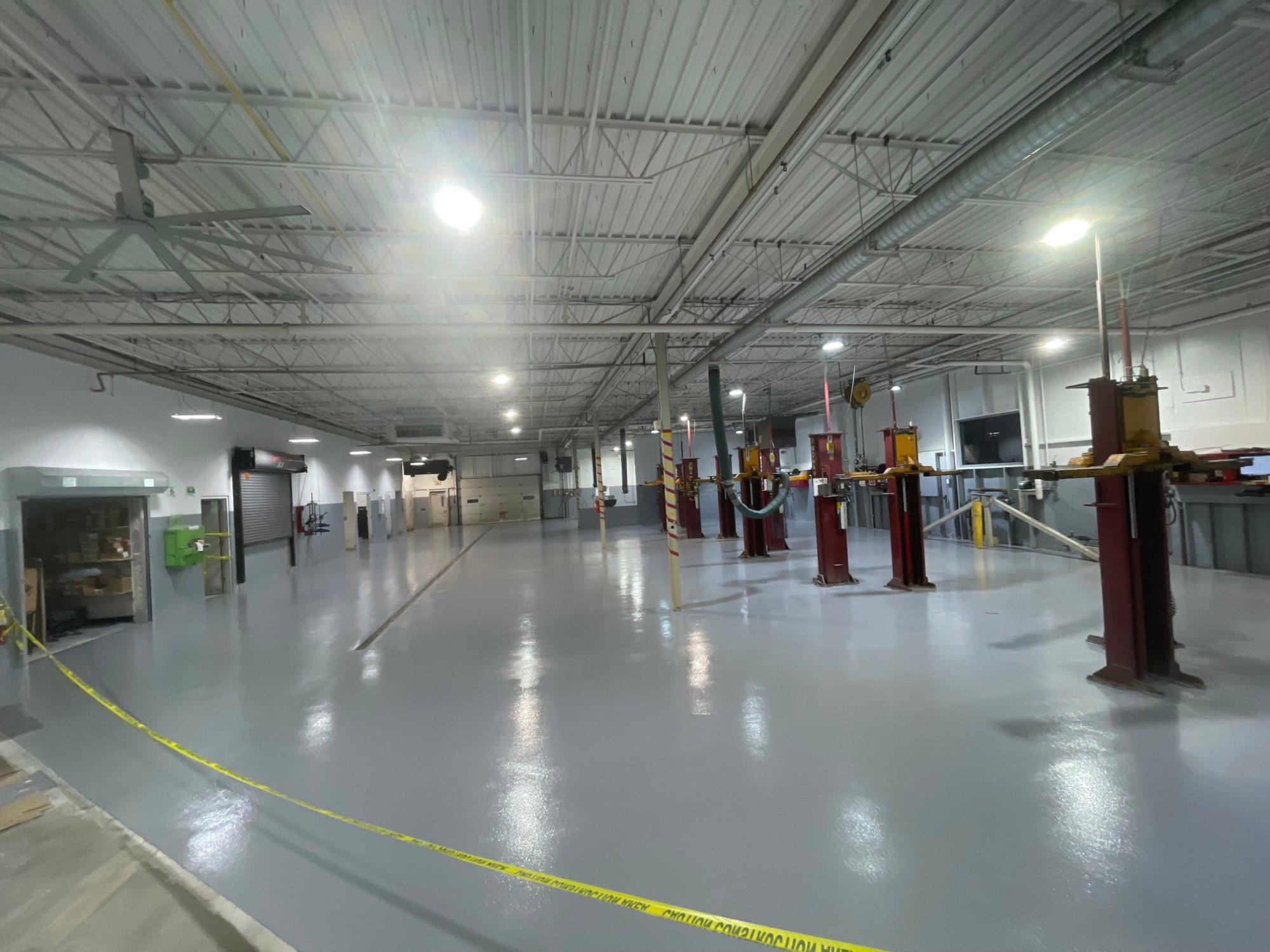 Epoxy Mortar Floors finish