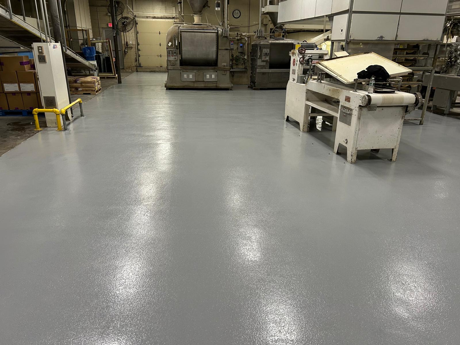 Industrial and Manufacturing flooring reference photo
